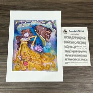Jeremiah Ketner Disney Beauty And The Beast Gentle Companion Print Missing Frame
